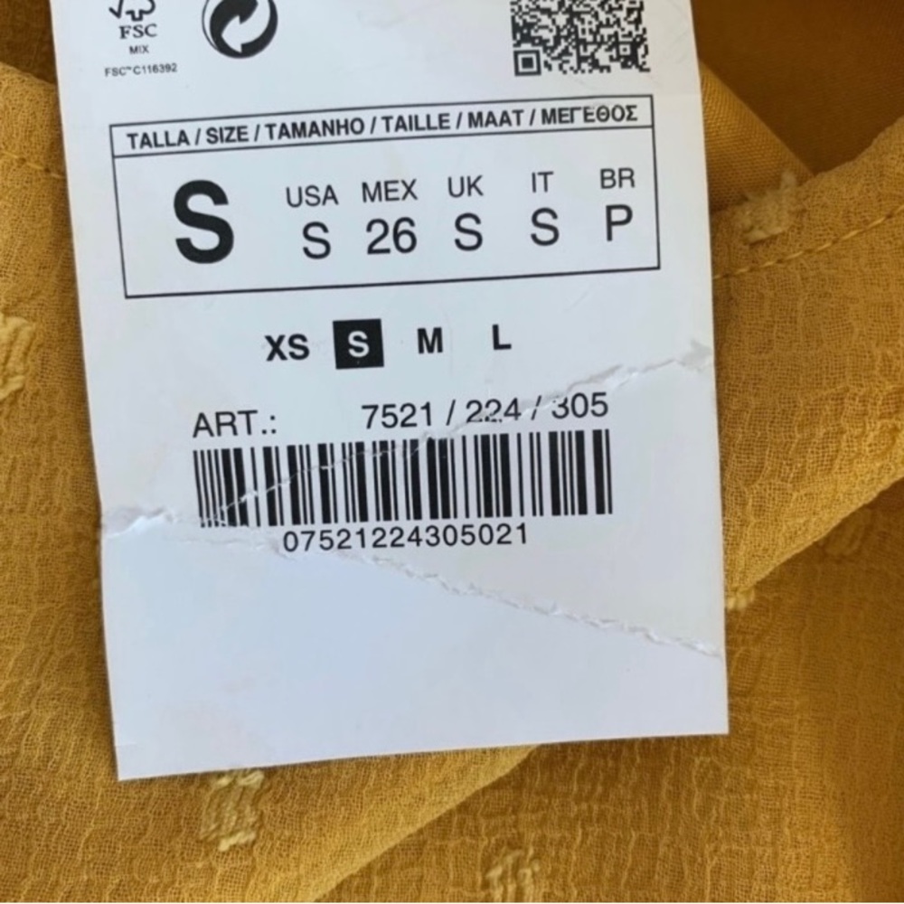 Zara Basic Collection Dress Sz S - Picture 6 of 6